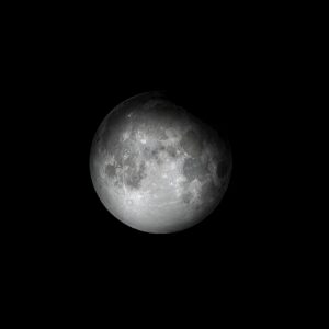 Conjunción de la Luna y Saturno