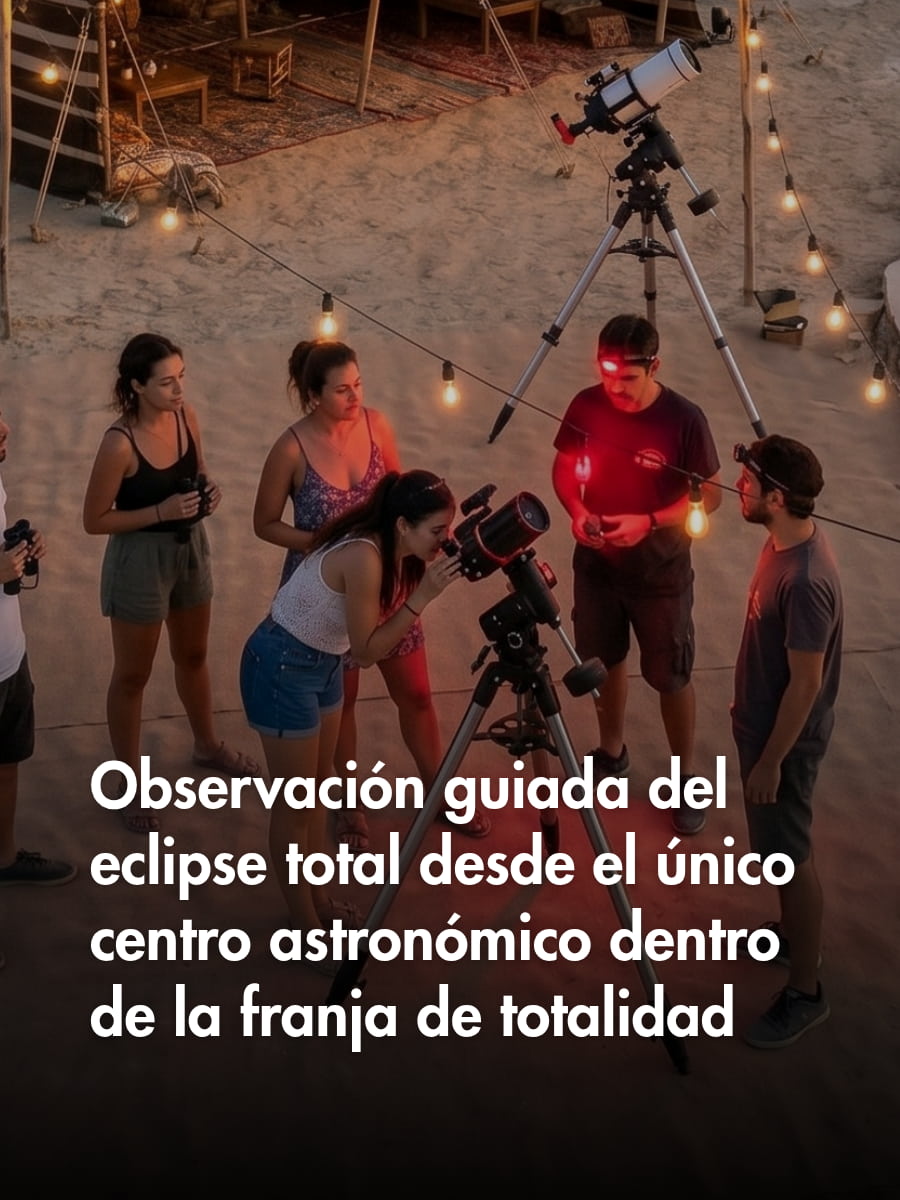 Observación del eclipse Galáctica