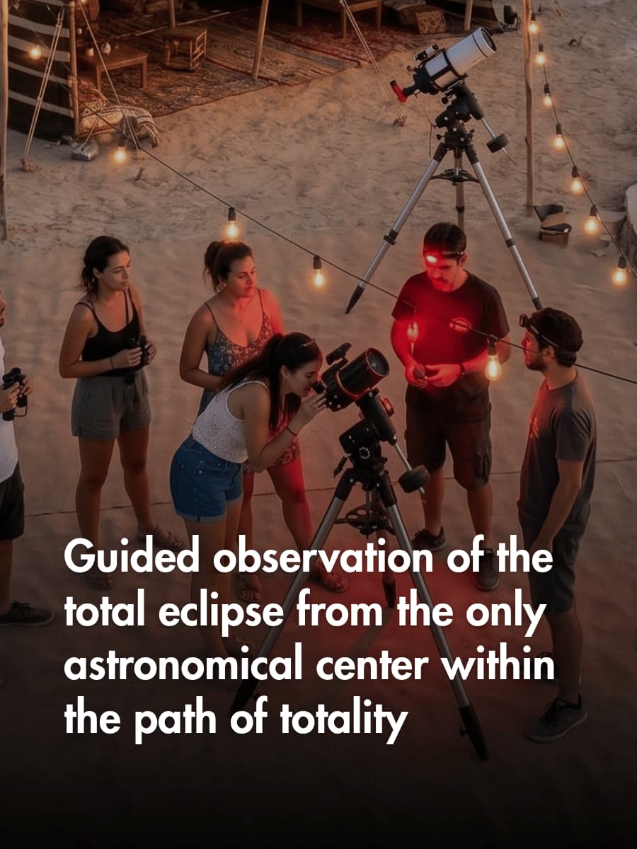Observación del eclipse Galáctica